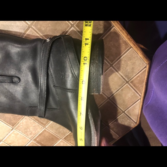 Frye black leather boots size 9 - Picture 8 of 15